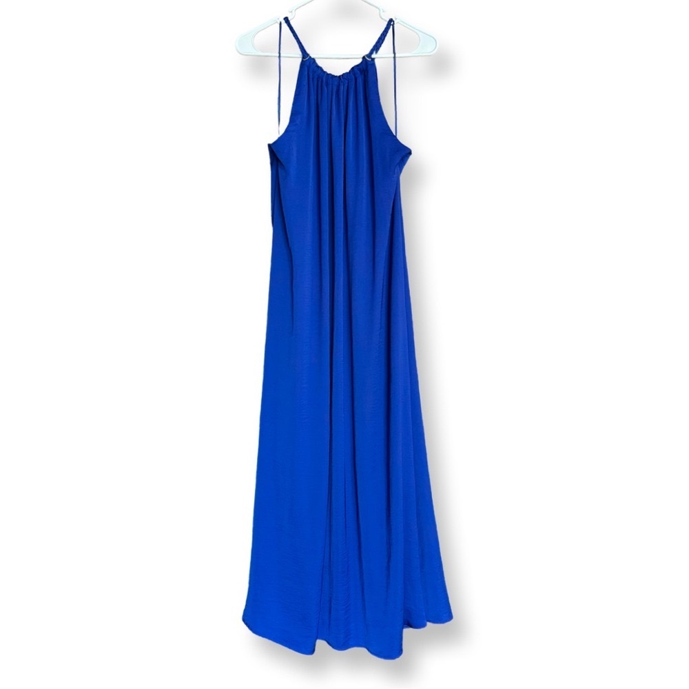 Royal Blue Maxi Dress Small New